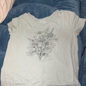 Floral Graphic Women's Top